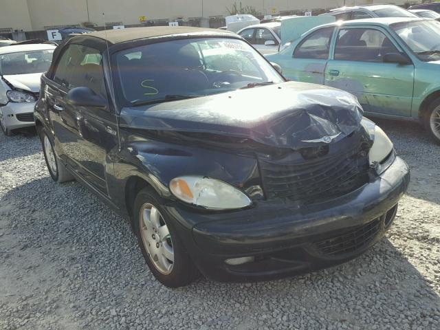 3C3EY55E15T316196 - 2005 CHRYSLER PT CRUISER BLACK photo 1