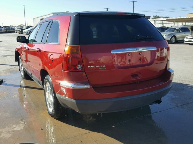 2A8GM684X6R708230 - 2006 CHRYSLER PACIFICA T RED photo 3