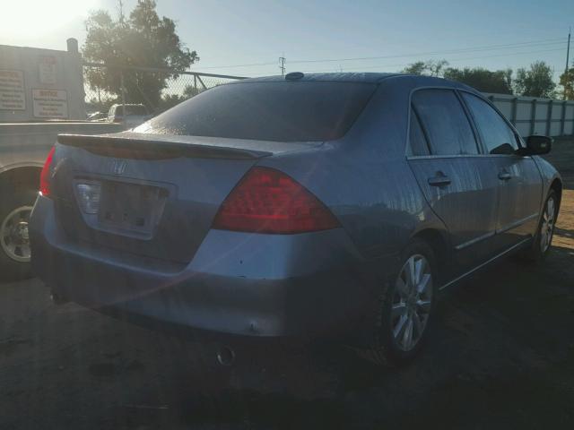 1HGCM66557A003814 - 2007 HONDA ACCORD EX SILVER photo 4