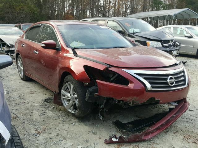 1N4AL3AP3DC159100 - 2013 NISSAN ALTIMA 2.5 RED photo 1