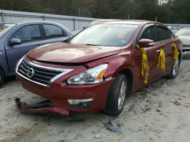 1N4AL3AP3DC159100 - 2013 NISSAN ALTIMA 2.5 RED photo 2