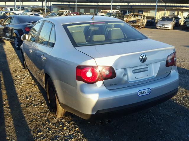 3VWJM71K38M069398 - 2008 VOLKSWAGEN JETTA S SILVER photo 3