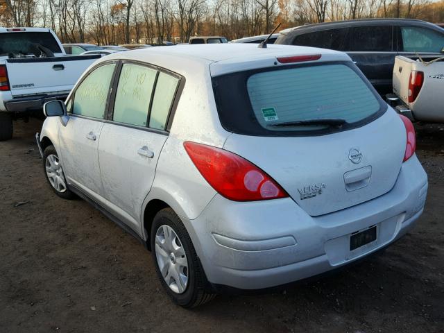 3N1BC1CP8BL489898 - 2011 NISSAN VERSA S SILVER photo 3