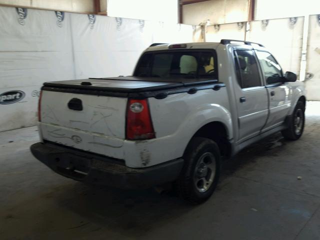 1FMZU67K14UA33475 - 2004 FORD EXPLORER S WHITE photo 4