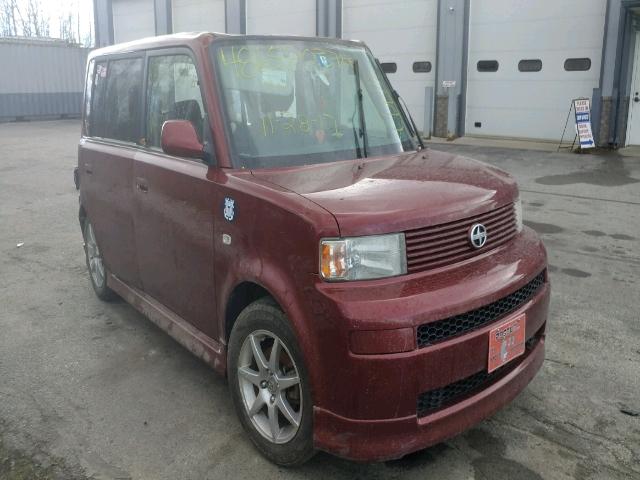 JTLKT334964126105 - 2006 TOYOTA SCION XB Rojo foto 1
