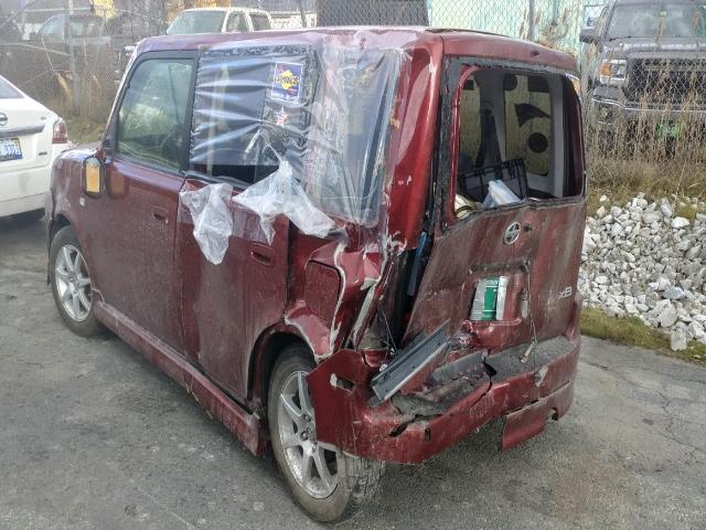 JTLKT334964126105 - 2006 TOYOTA SCION XB Rojo foto 3