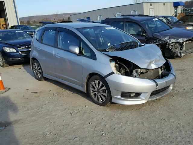 JHMGE8H52CC022260 - 2012 HONDA FIT SPORT SILVER photo 1