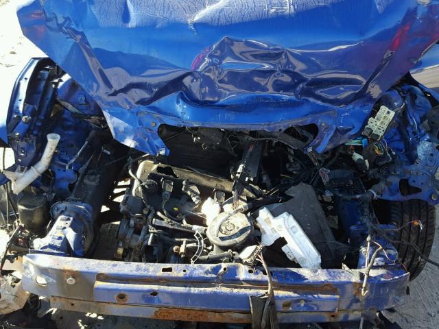 JM1BK344981875679 - 2008 MAZDA 3 HATCHBAC BLUE photo 7