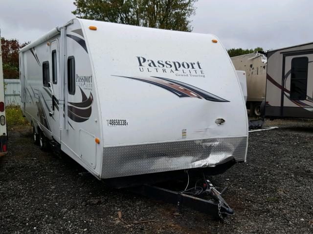 4YDT29128DX414102 - 2013 KEYSTONE PASSPORT 白色 照片 1