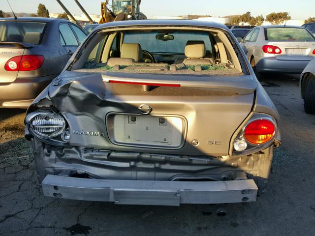 JN1DA31A72T307029 - 2002 NISSAN MAXIMA GLE SILVER photo 9