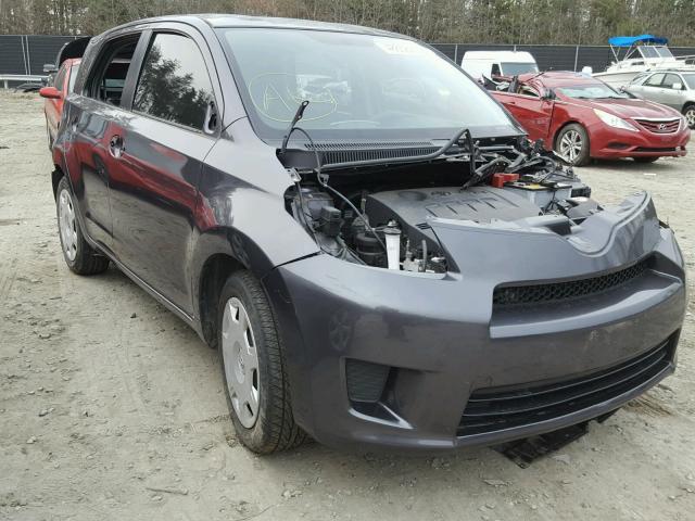 JTKKUPB48D1033259 - 2013 TOYOTA SCION XD GRAY photo 1