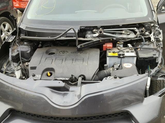 JTKKUPB48D1033259 - 2013 TOYOTA SCION XD GRAY photo 7