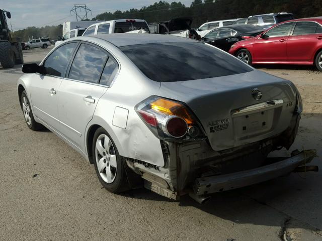 1N4AL21E38N509571 - 2008 NISSAN ALTIMA 2.5 SILVER photo 3