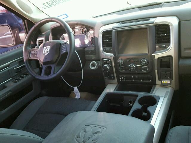 1C6RR7LTXFS626929 - 2015 RAM 1500 SLT BLACK photo 9