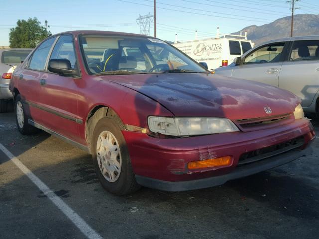 1HGCD5629SA040180 - 1995 HONDA ACCORD DX BURGUNDY photo 1