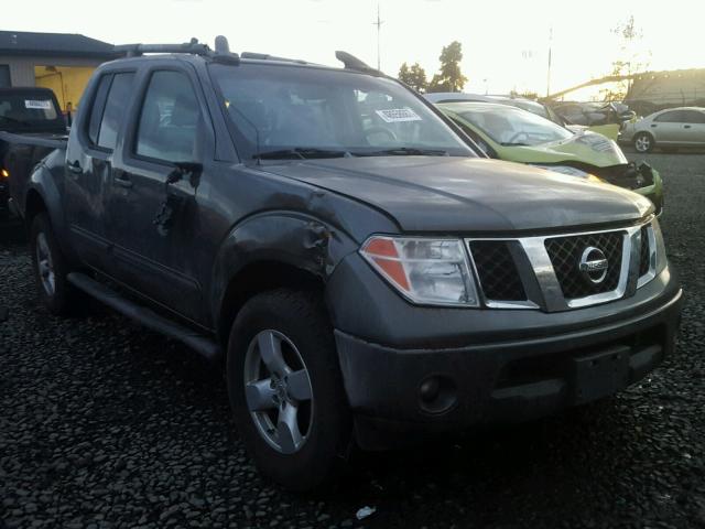 1N6AD07W77C453007 - 2007 NISSAN FRONTIER C GREEN photo 1