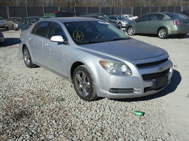 1G1ZH57B894265199 - 2009 CHEVROLET MALIBU 1LT SILVER photo 1