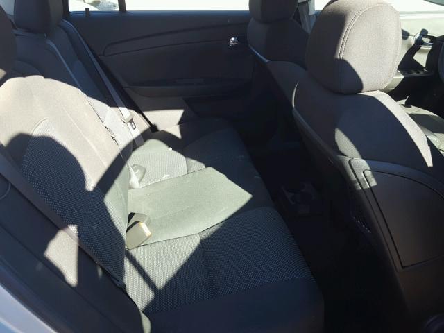 1G1ZH57B894265199 - 2009 CHEVROLET MALIBU 1LT SILVER photo 6