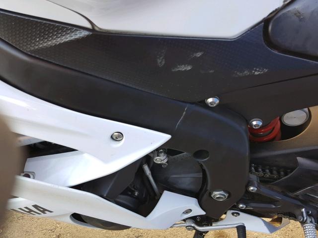 JYARJ16Y8FA009423 - 2015 YAMAHA YZFR6 C WHITE photo 7