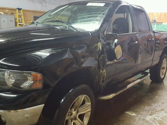 1D7HA18N13S280130 - 2003 DODGE RAM 1500 S BLACK photo 9