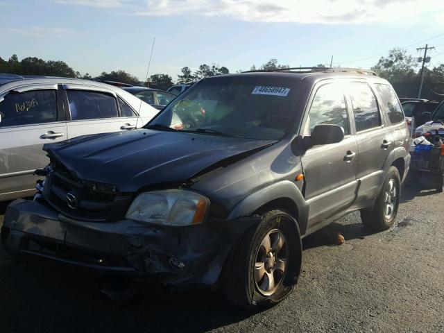 4F2YU08122KM57162 - 2002 MAZDA TRIBUTE LX TAN photo 2