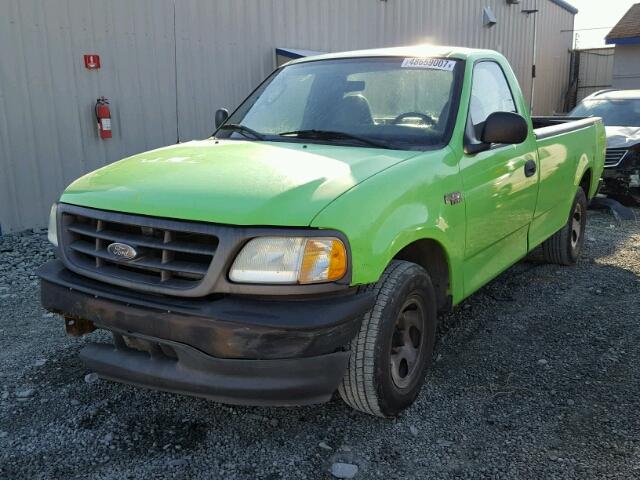 1FTRF17223NA11995 - 2003 FORD F150 GREEN photo 2