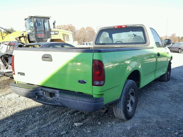 1FTRF17223NA11995 - 2003 FORD F150 GREEN photo 4