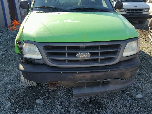 1FTRF17223NA11995 - 2003 FORD F150 GREEN photo 7