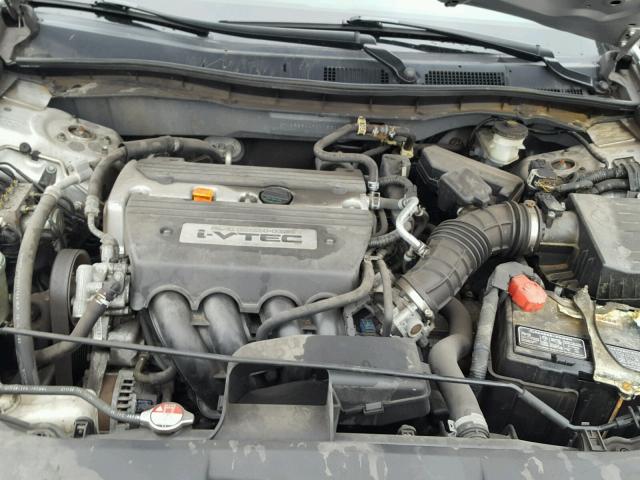 JHMCP26409C015610 - 2009 HONDA ACCORD LXP SILVER photo 7