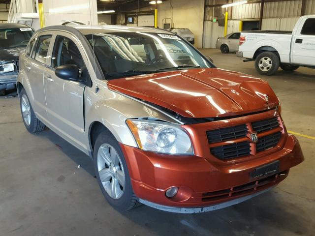 1B3CB4HA4AD613553 - 2010 DODGE CALIBER SX TAN photo 1