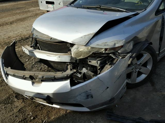 1HGFA16897L077373 - 2007 HONDA CIVIC EX 灰色 照片 9