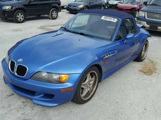 WBSCK9331WLC86140 - 1998 BMW M ROADSTER BLUE photo 2