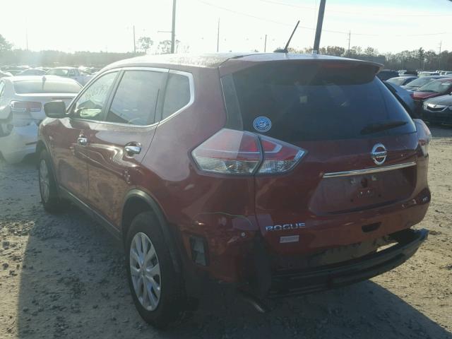 5N1AT2MK9FC854538 - 2015 NISSAN ROGUE S RED photo 3