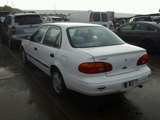 1Y1SK52802Z418300 - 2002 CHEVROLET GEO PRIZM 白色 照片 3