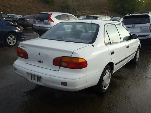 1Y1SK52802Z418300 - 2002 CHEVROLET GEO PRIZM 白色 照片 4