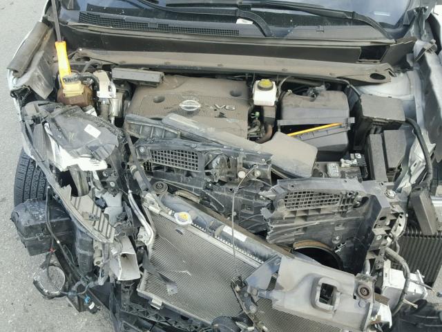 5N1AR2MN0FC620376 - 2015 NISSAN PATHFINDER SILVER photo 7