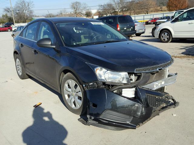 1G1PC5SH2C7398340 - 2012 CHEVROLET CRUZE LS BLACK photo 1