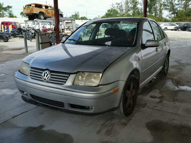 3VWSS29M91M049603 - 2001 VOLKSWAGEN JETTA GLS GRAY photo 2