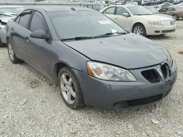 1G2ZH57N294105552 - 2009 PONTIAC G6 GT GRAY photo 1