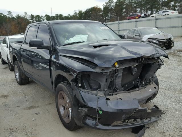 1C6RD6MTXCS125560 - 2012 DODGE RAM 1500 S BLACK photo 1