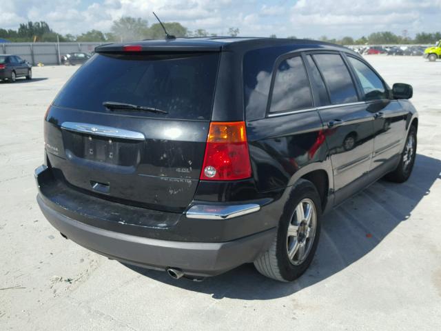 2A8GM68XX7R202635 - 2007 CHRYSLER PACIFICA T BLACK photo 4