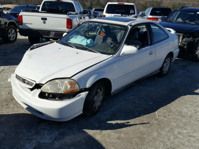 1HGEJ8141VL113613 - 1997 HONDA CIVIC EX WHITE photo 2