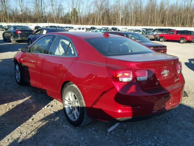 1G11C5SL8EF115569 - 2014 CHEVROLET MALIBU 1LT RED photo 3