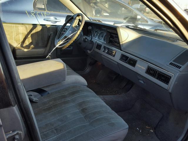 1G3AJ51W0KG342270 - 1989 OLDSMOBILE CUTLASS CI GRAY photo 5