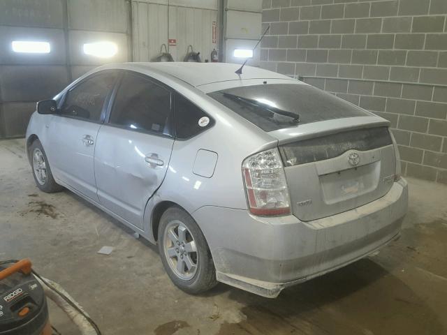 JTDKB20UX73296011 - 2007 TOYOTA PRIUS SILVER photo 3