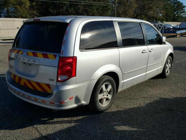 2C4RDGCG4CR275622 - 2012 DODGE GRAND CARA GRAY photo 4