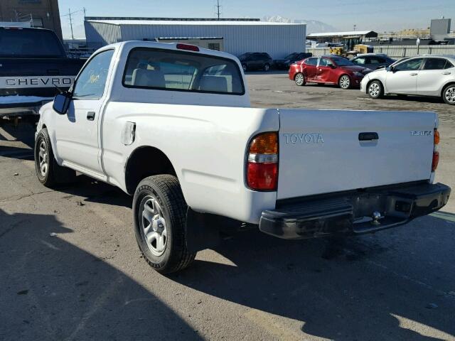 5TENL42N03Z149946 - 2003 TOYOTA TACOMA WHITE photo 3