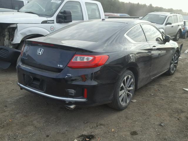 1HGCT2B86DA002503 - 2013 HONDA ACCORD EXL BLACK photo 4