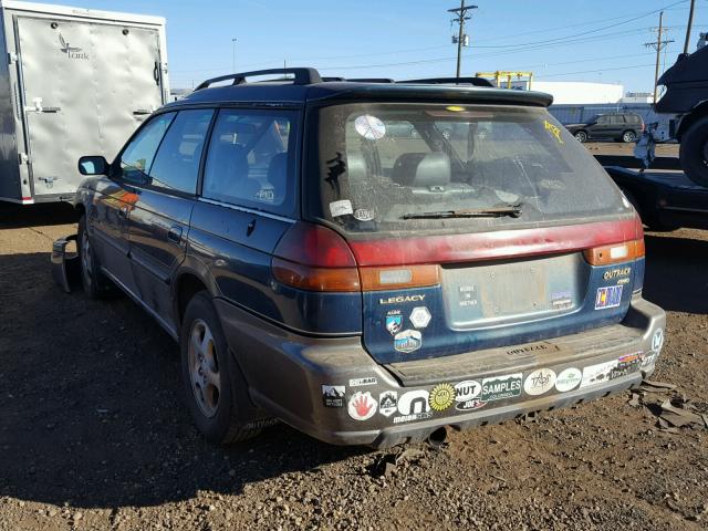 4S3BG6850W6615449 - 1998 SUBARU LEGACY 30T GREEN photo 3