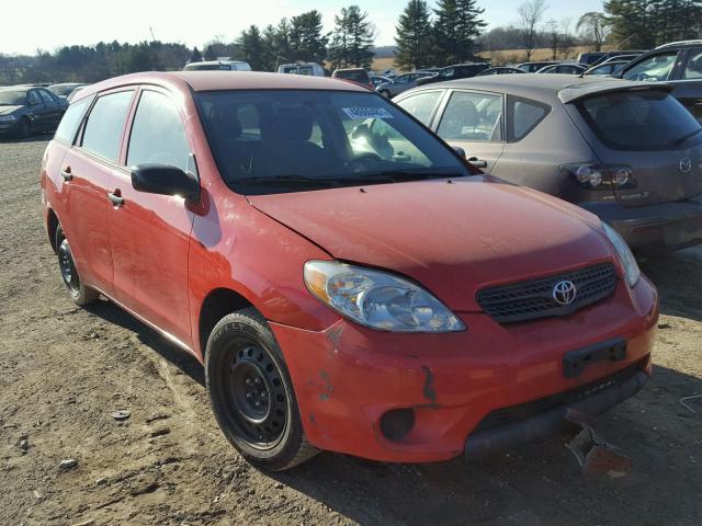 2T1KR32E38C693138 - 2008 TOYOTA COROLLA MA RED photo 1